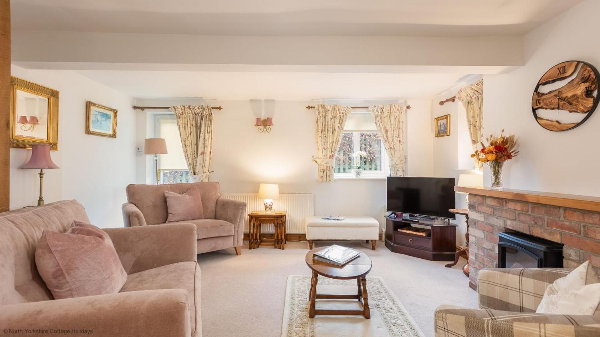 Picturesque Stone Cottage In The Heart Of North Yorkshire Village - Hideaway Cottage Eksteriør billede